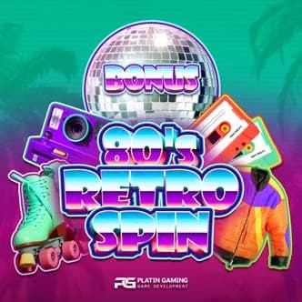 80s Retro Spin Slot Debuts: Platin Gaming's Latest Video Slot Adventure
